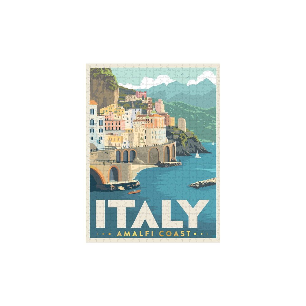 Pussel World Travel Italien 500 bitar